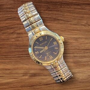 RUMOURS Quartz Gold and Silver Two-Tone Watch
